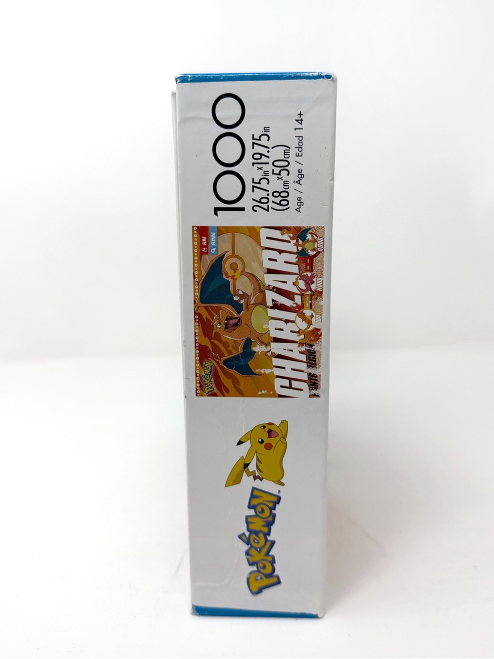 Pokemon Charizard Kanto 1000 Piece Puzzle Buffalo Games w Poster Untested - Picture 5 of 8